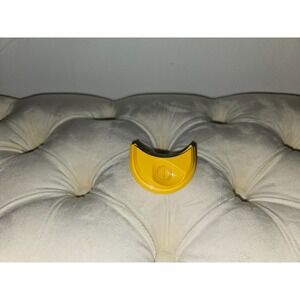 OEM Dyson DC07 Vacuum Genuine Used Part Yellow On Off Power Switch Cover Button